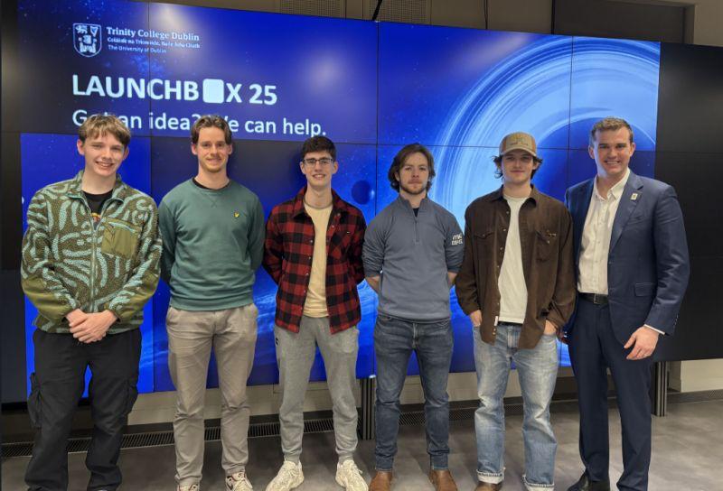 The LaunchBox team presenting